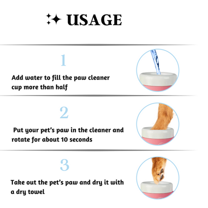 paw cleaner for pet