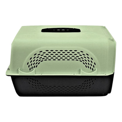 Foodie Puppies Portable Pet Travel Cage & Kennel House (Pastel Green)