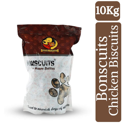 Foodie Puppies Freshly Baked Chicken Biscuits for Adult Dogs - 10Kg