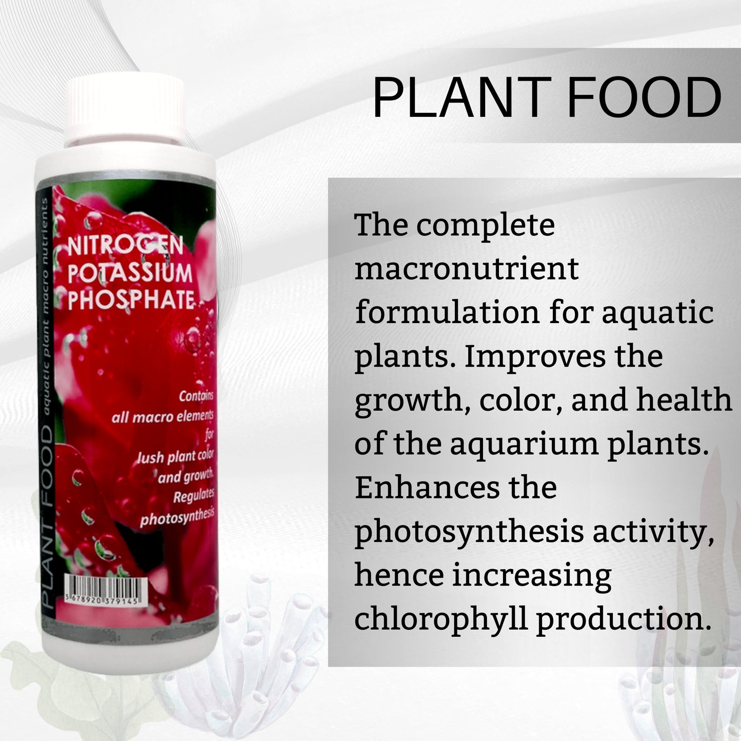 Aquatic Remedies Plant Food - 220ml, Pack of 2 for Fresh & Salt Water