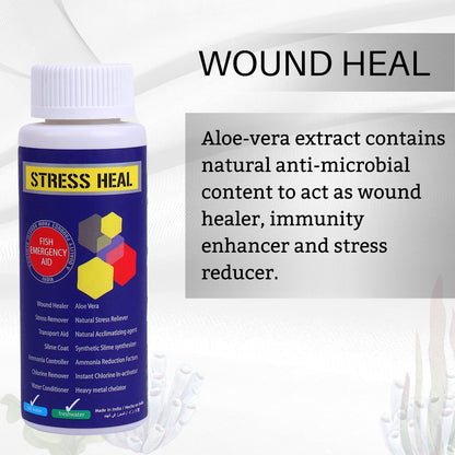 Aquatic Remedies Stress Heal - 50ml (Pack of 2) | Reduce Stress