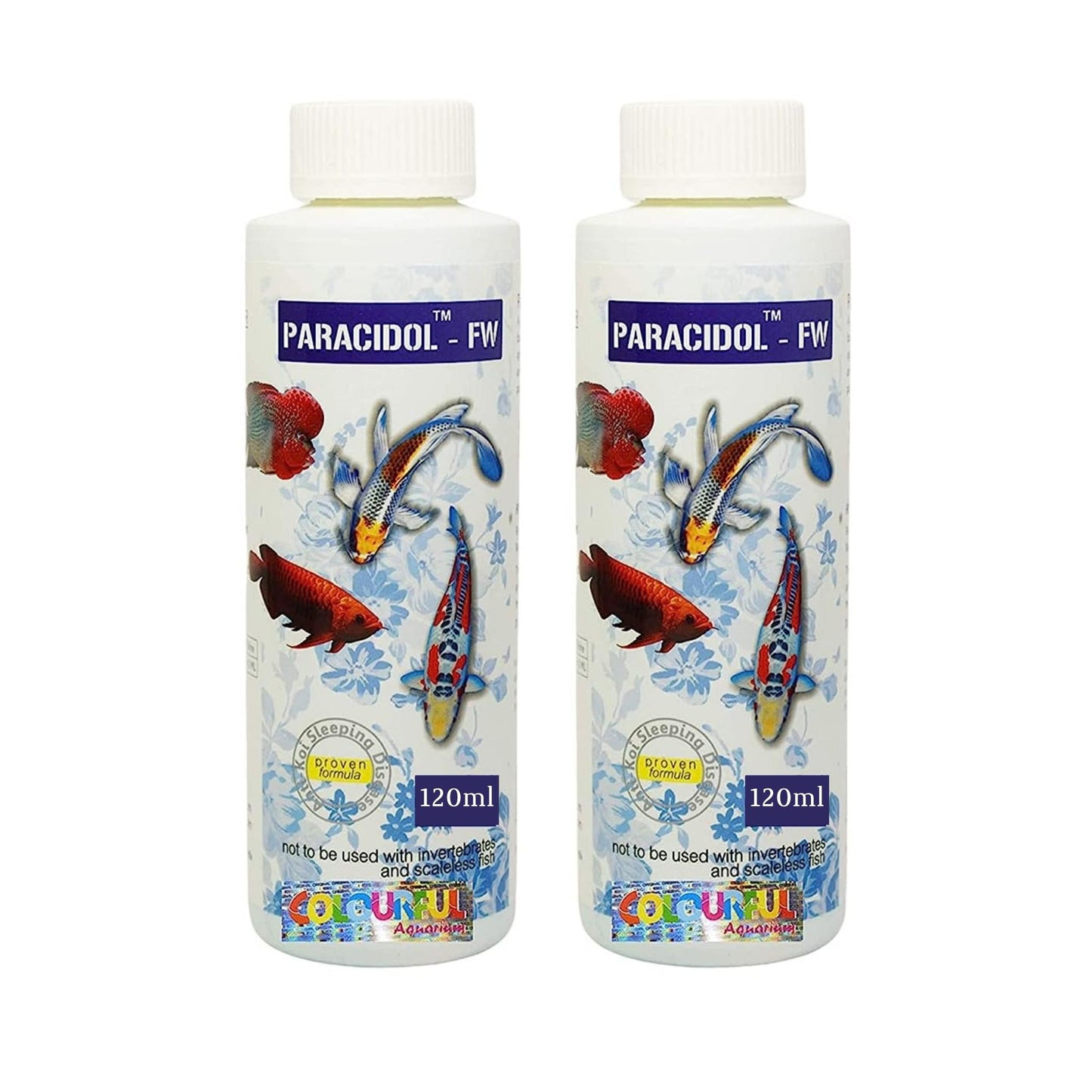 Aquatic Remedies Paracidol Freshwater Medicine - 120ml, Pack of 2