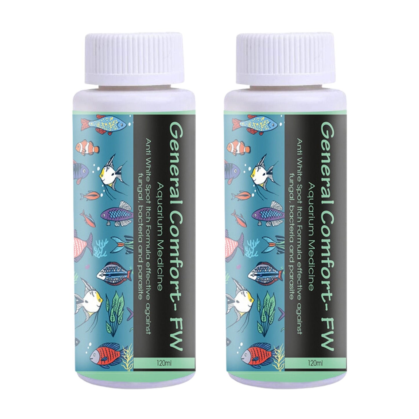 Aquarium General Comfort - FW (120ml, Pack of 2)