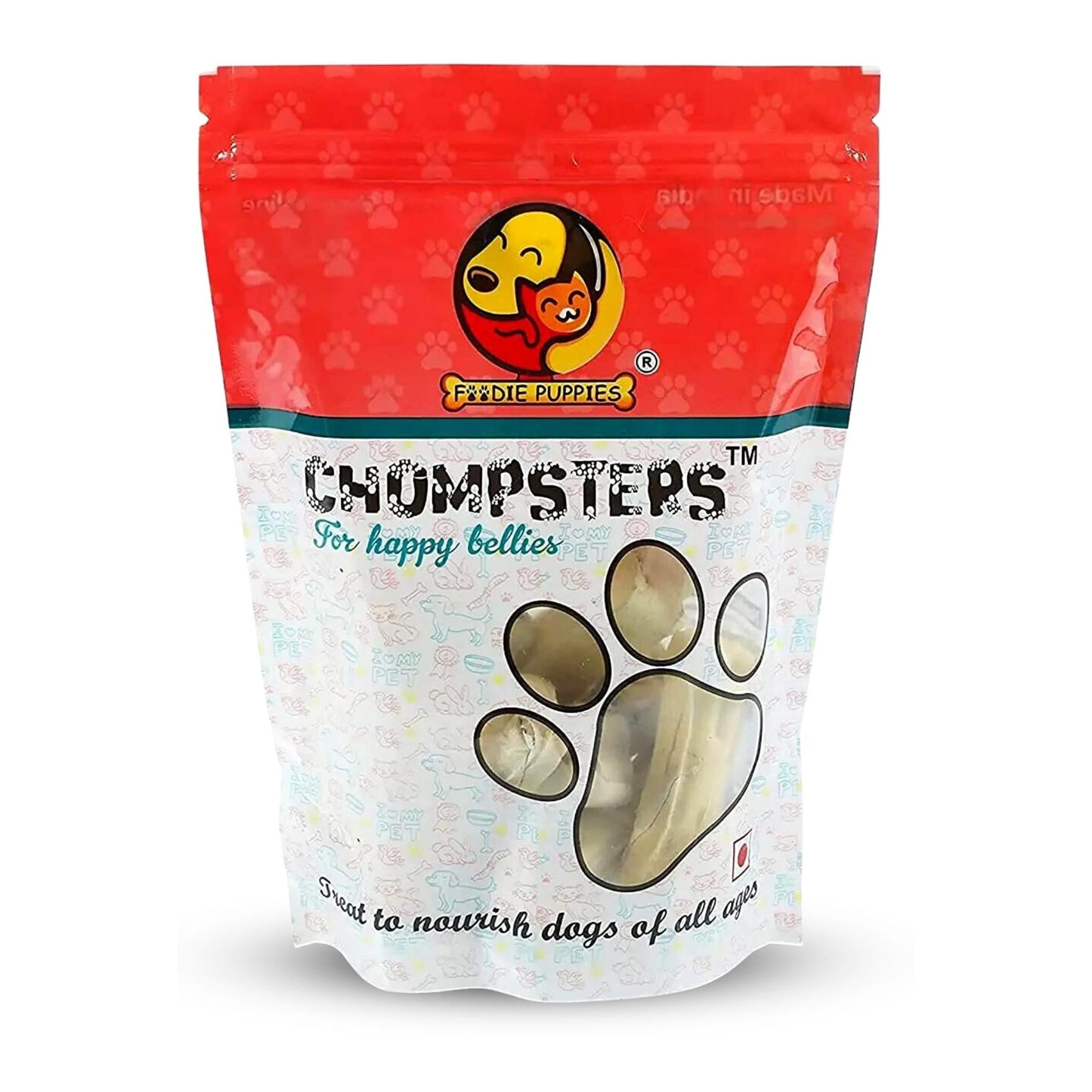 Foodie Puppies Chompsters Rawhide Bone for Dogs - 6inch Bone, 1Kg