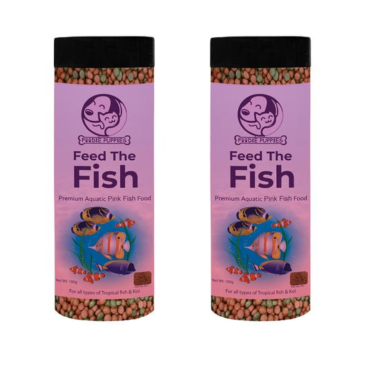 Foodie Puppies Nutritional Fish Food for Growth & Health 100g, Packof2