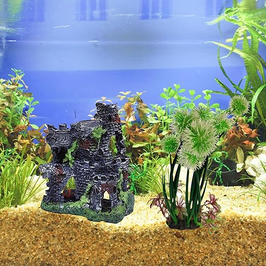 fish tank decor plant