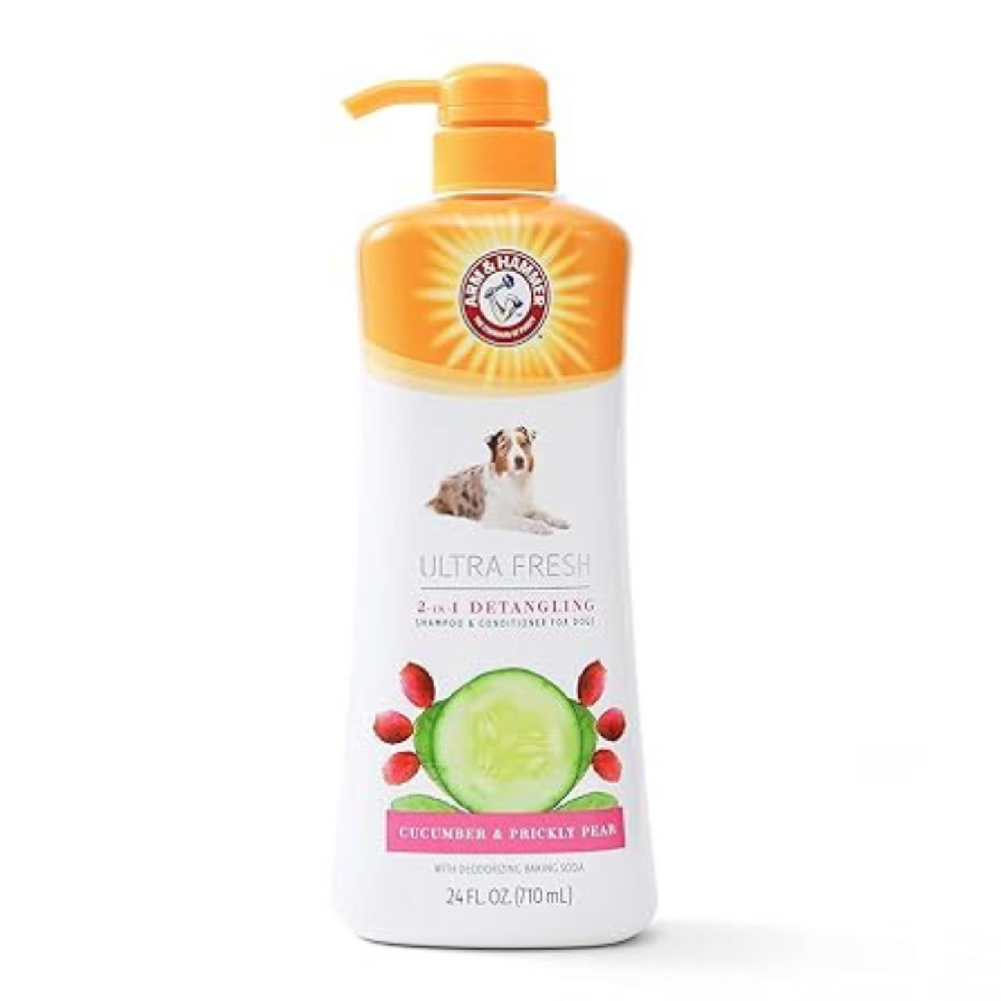 Arm & Hammer Ultra Fresh 2-in-1 Detangling Pet Shampoo and Conditioner for Dogs
