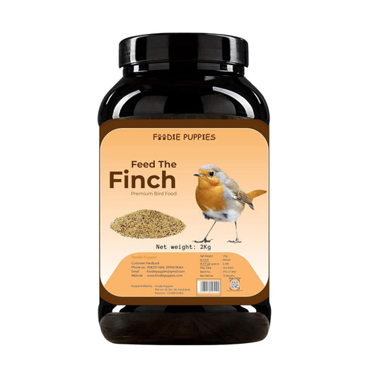 Foodie Puppies Finch Seeds - (2Kg Box) | Suitable for All Types of Birds