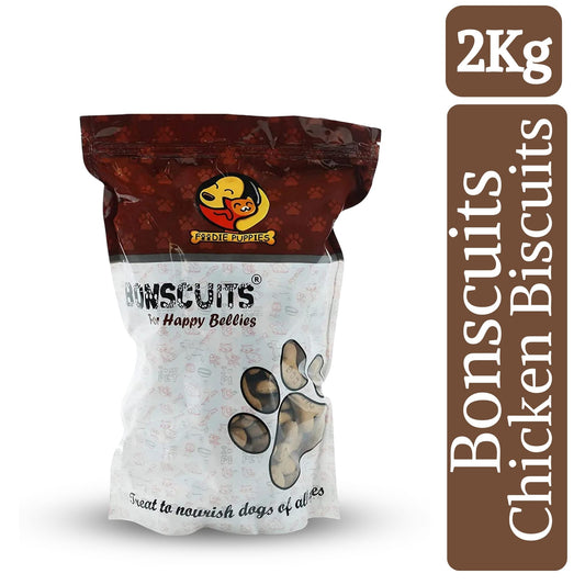 Foodie Puppies Freshly Baked Chicken Biscuits for Adult Dogs - 2Kg