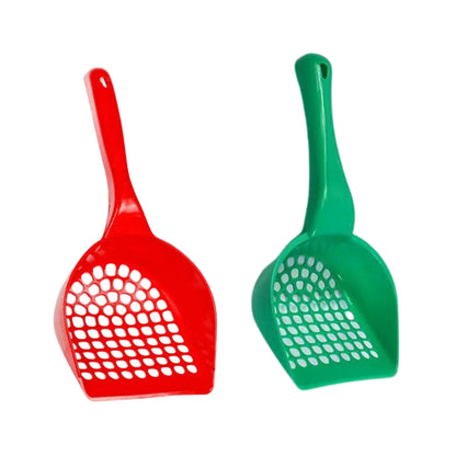 Foodie Puppies Litter/Poop Scooper for Cats, Pack of 2 (Color May Vary)