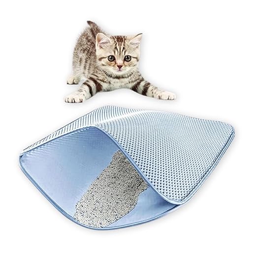 Honeycomb Double Layer Design Cat Litter Trapping Mat Envelope Mat (45x60cm)