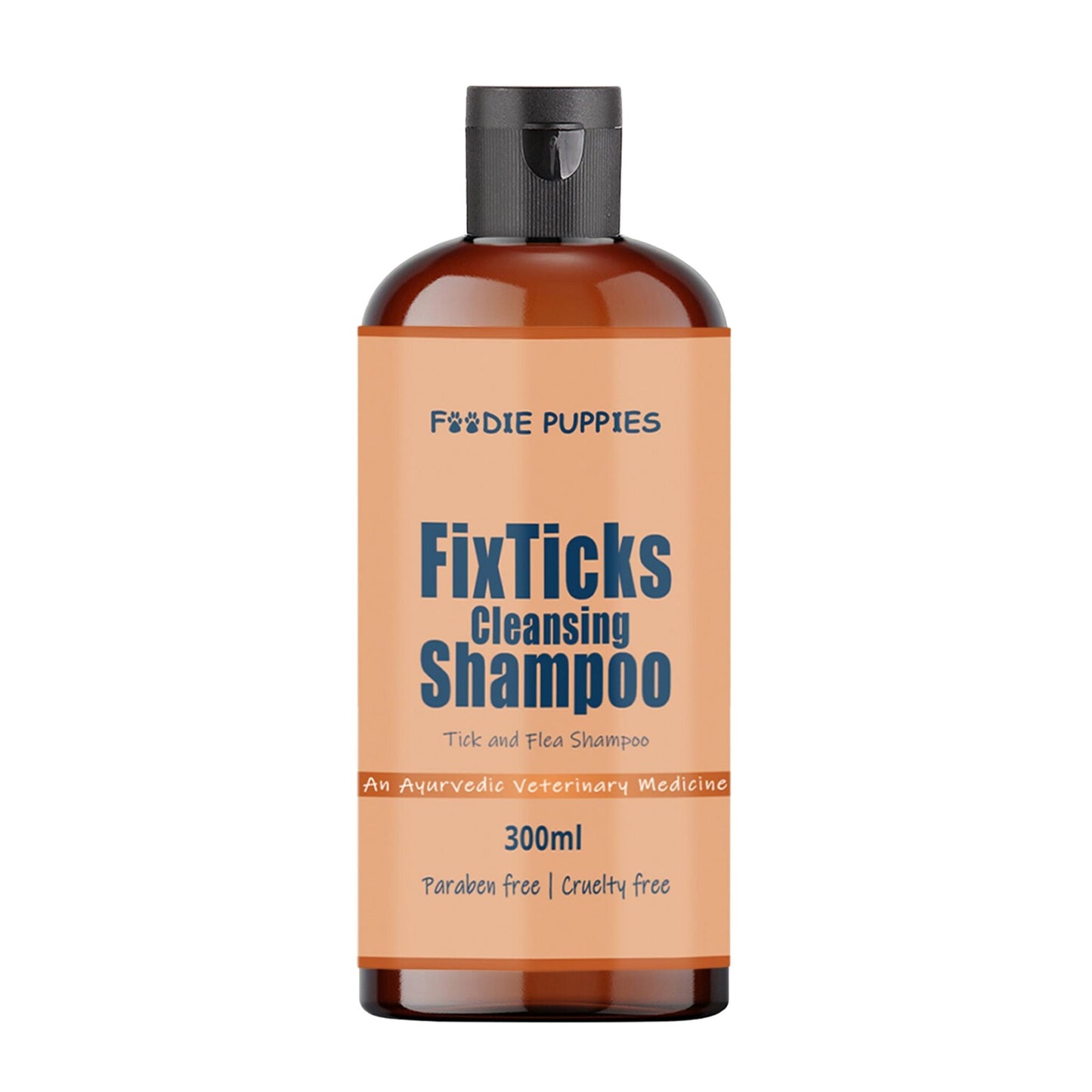 Foodie Puppies Natural FixTicks Flea & Tick Cleansing Shampoo for Dogs