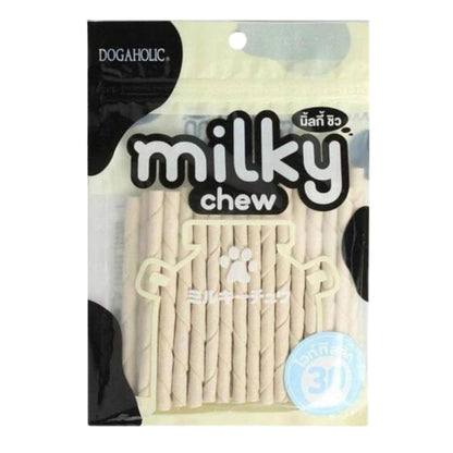 Dogaholic Milky Chew Stick 30-in-1 Dog Treat