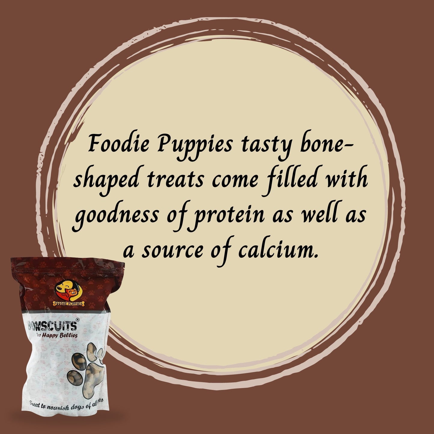 Foodie Puppies Freshly Baked Chicken Biscuits for Adult Dogs - 20Kg