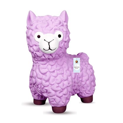 Dog Latex Pink Sheep Squeaky Chew Toy for Small Dogs and Puppies