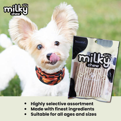 Dogaholic Milky Chew Stick 30-in-1 Dog Treat