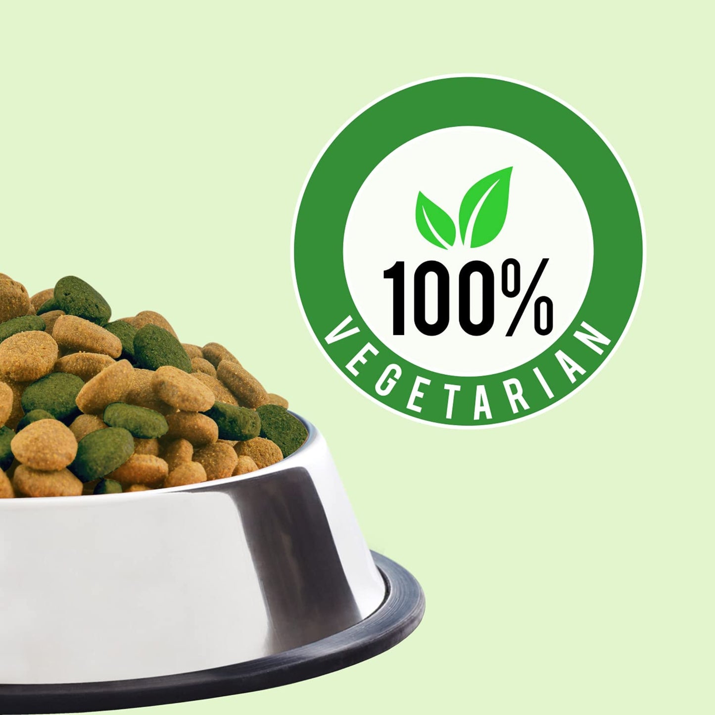 Drools Adult Dry Dog Food, 100% Vegetarian, 3Kg with Free 1.2Kg