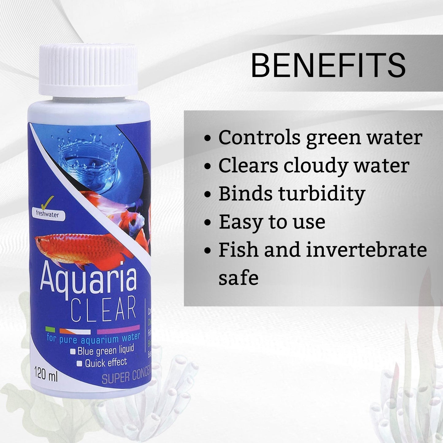 Aquatic Remedies Aquaria Clear - 120ml | For Fresh Water