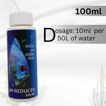 Aquatic Remedies pH-Reducer - 100ml (Pack of 2) | Water Conditioner