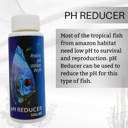 Aquatic Remedies pH-Reducer - 100ml (Pack of 2) | Water Conditioner