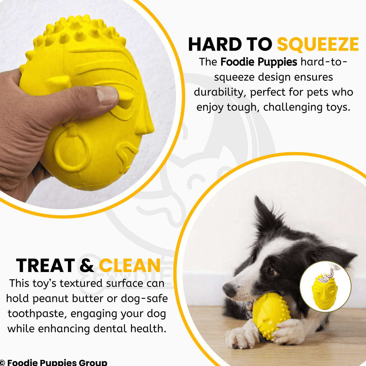 Dog Natural Latex Rubber Squeaky Toy - Buddy Squeaky Toy