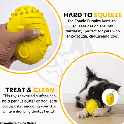 Dog Natural Latex Rubber Squeaky Toy - Buddy Squeaky Toy