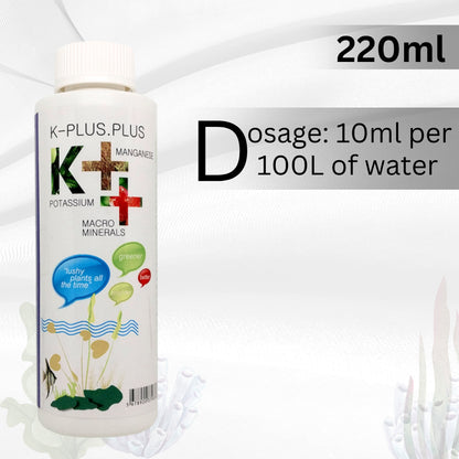 Aquatic Remedies K++ Aquarium Plant Fertilizer - 220ml (Pack of 2)
