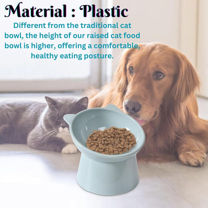 Foodie Puppies Elevated Raised Feeding Bowl for Cats & Kittens