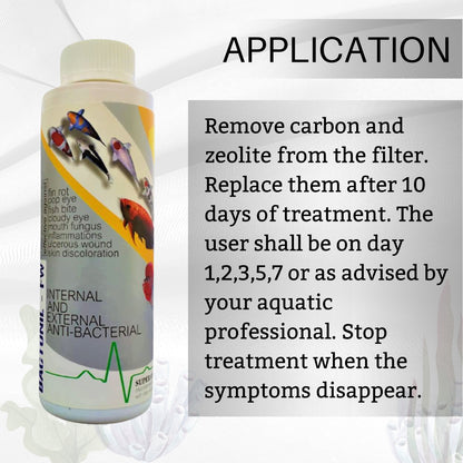 Aquatic Remedies Bactonil - 220ml (Pack of 2) Anti-Bacterial Treatment