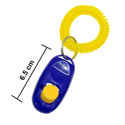 Foodie Puppies Pet Training Clicker with Wrist Strap (Color May Vary)