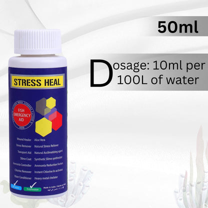 Aquatic Remedies Stress Heal - 50ml | Reduce Stress