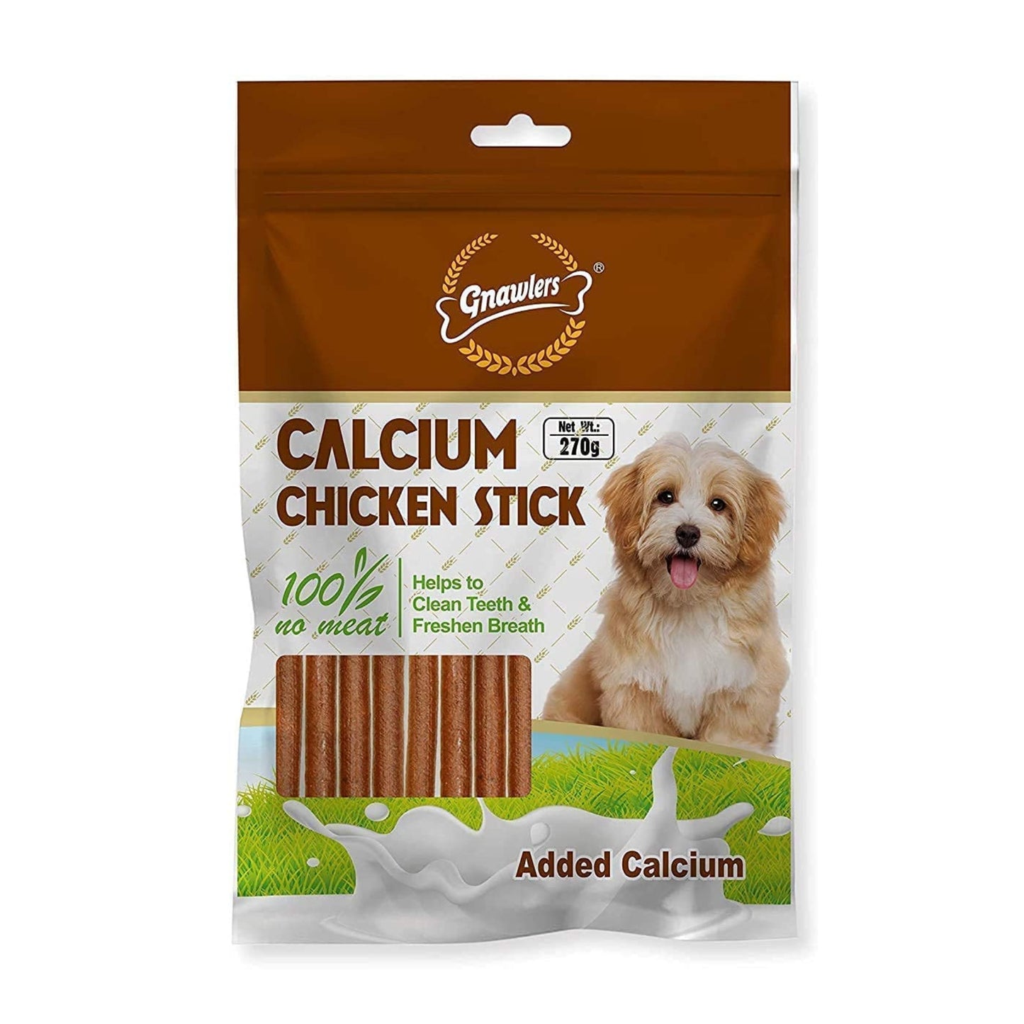 Gnawlers Chicken Sticks Dog Treats, 270gm