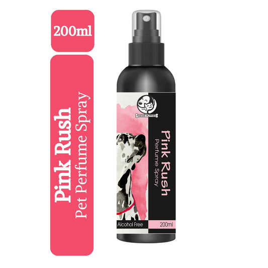 Foodie Puppies Pet Perfume Spray Pink Rush for Dogs - 200 ml