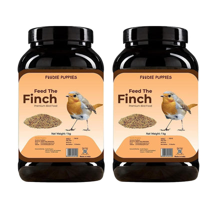 Foodie Puppies Finch Seeds - 2Kg | Suitable for All Types of Birds