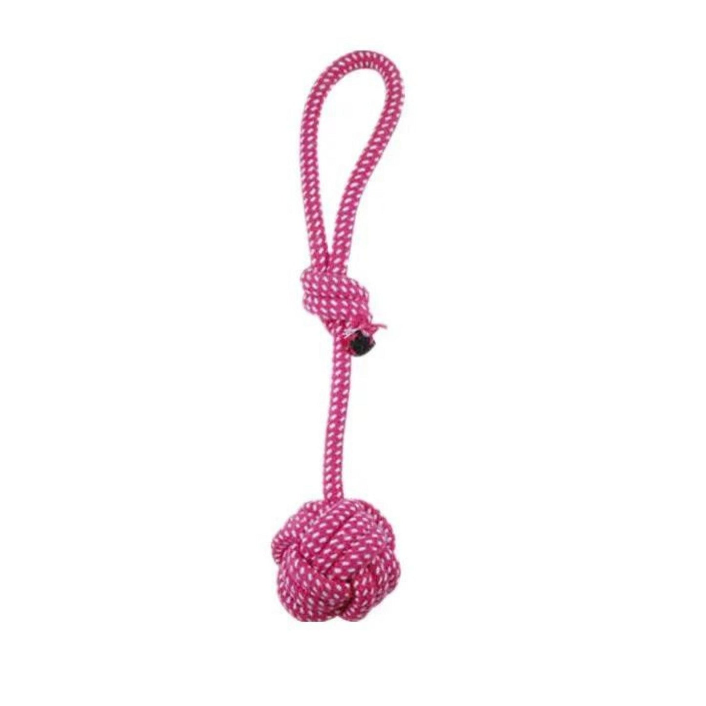 Foodie Puppies Durable Knotted Handle Ball Rope Chew for Dogs & Puppies