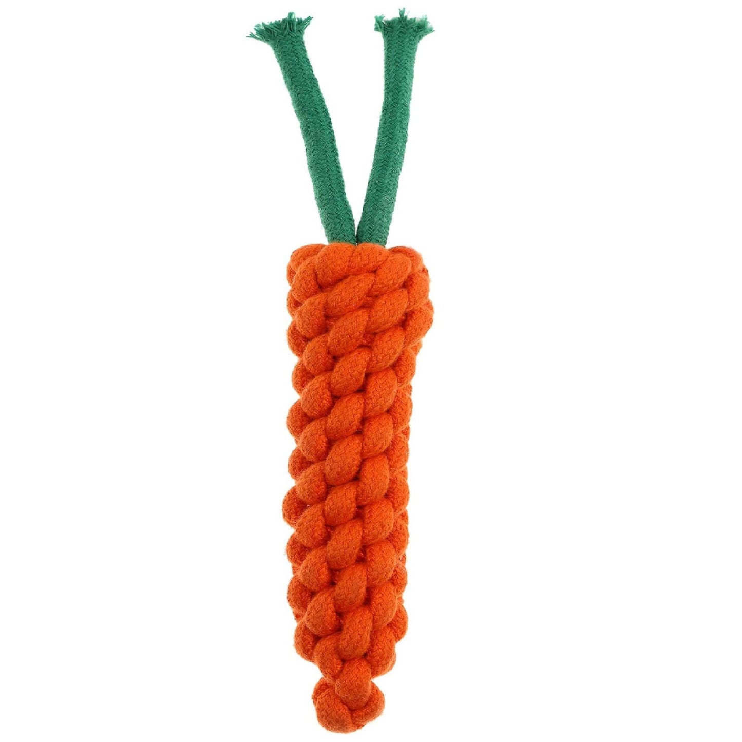 Foodie Puppies Durable Rope Chew Toy for Dogs & Puppies (Carrot-Shaped)