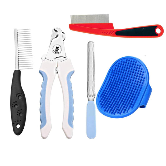 Foodie Puppies Pet 4-in-1 Grooming Combo for Dogs and Other Small Animals.