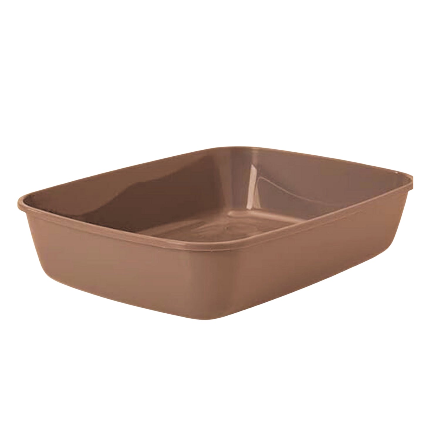 Foodie Puppies Cat Litter Tray for Small Cat and Kitten - Brown, Small