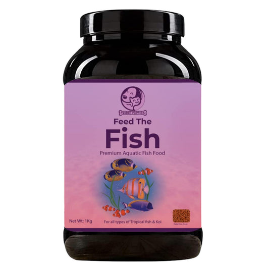 Foodie Puppies Nutritional Fish Food for Growth & Health (5mm, 1Kg)
