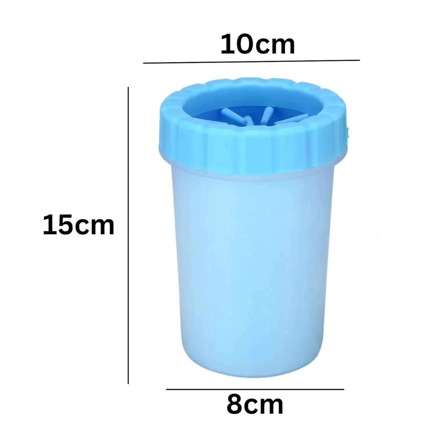 Jenseits Portable Pet Paw Cleaner Cup - Large (Color May Vary)