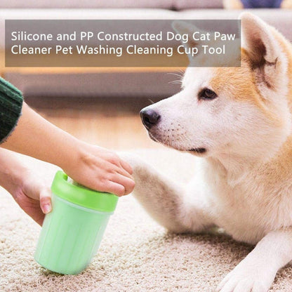 Jenseits Portable Pet Paw Cleaner Cup - Large (Color May Vary)