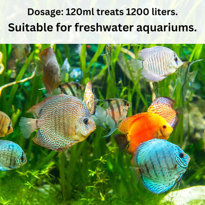 Foodie Puppies Aquarium/Fish Tank Stress Ease - FW (120ml)