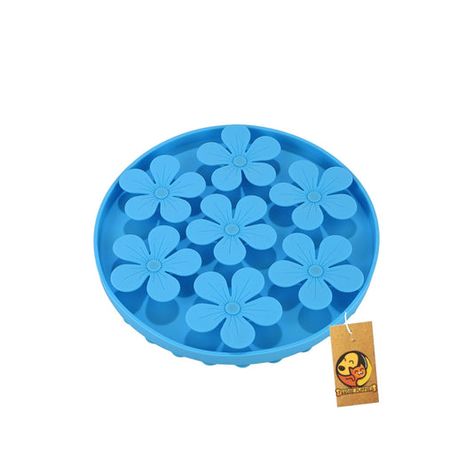 Foodie Puppies Pet Silicon Flower Food Feeding Mat for Dogs and Cats