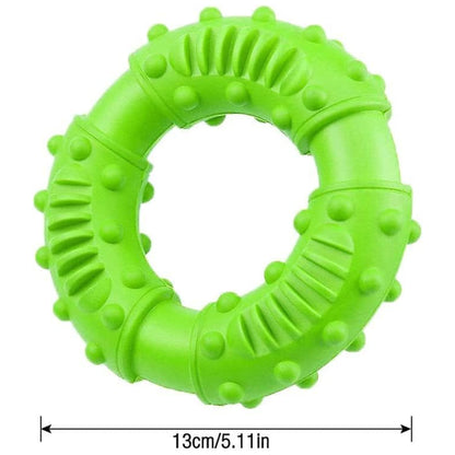 Foodie Puppies Tough Chew Toy for Medium to Large Dogs - Loop Ring