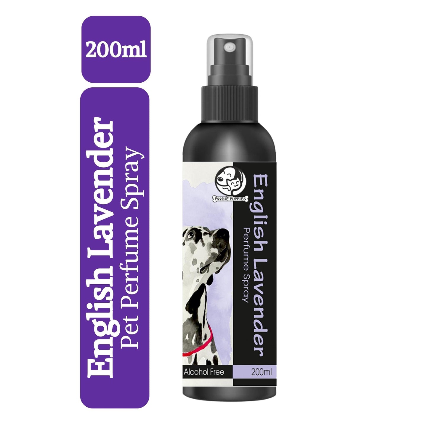 Foodie Puppies Pet Perfume Spray English Lavender for Dogs - 200 ml