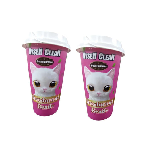 Foodie Puppies Cat Litter Deodorizing Beads - 450gm, Pack of 2