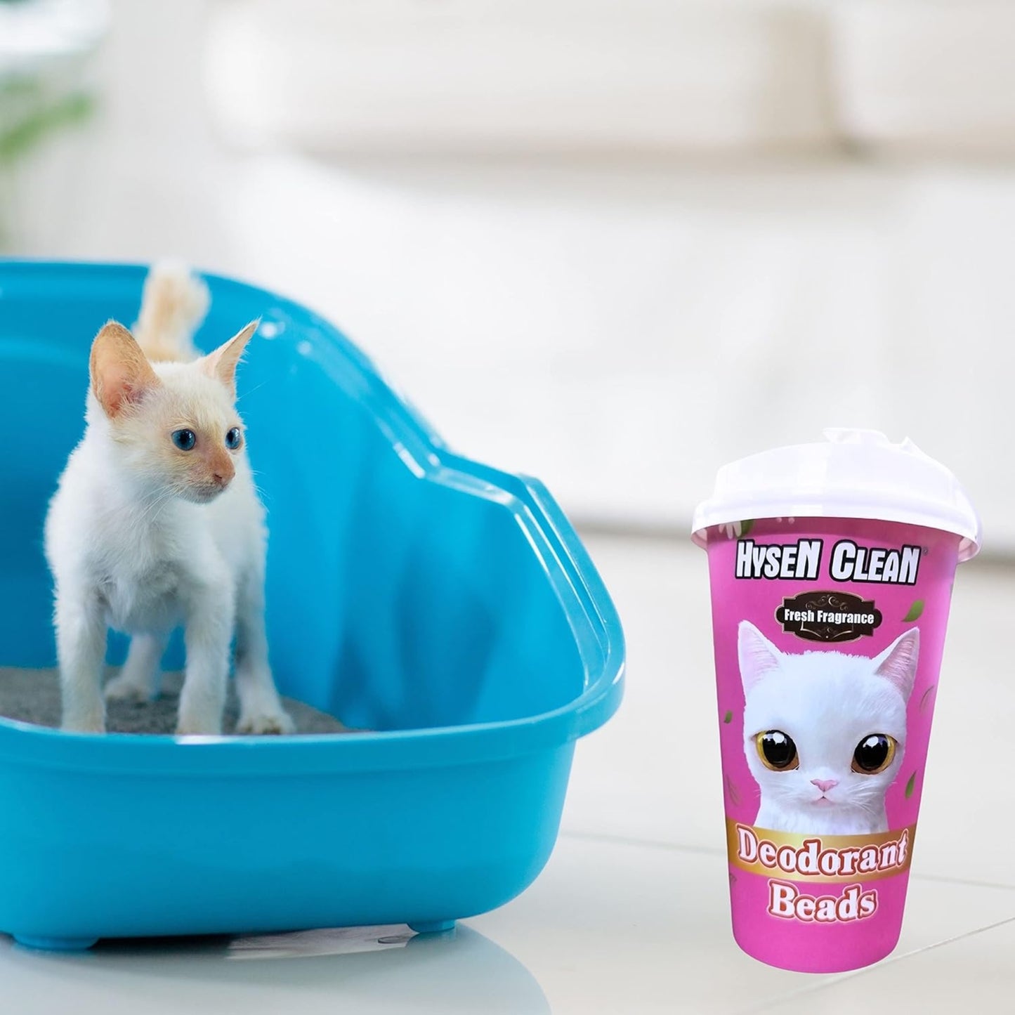 Foodie Puppies Cat Litter Deodorizing Beads - 450gm
