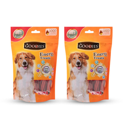 Goodies Energy Dog Treats Lamb - 500gm, Pack of 2