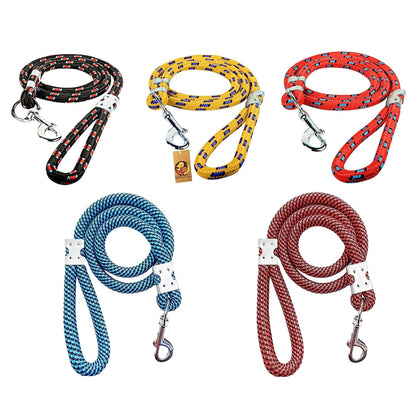 Foodie Puppies Nylon Leash for Medium & Large Dogs - 15mm (Color May Vary)
