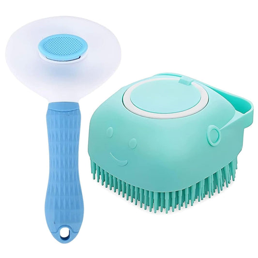 Foodie Puppies 2Pcs Pet Grooming Combo for Dog & Puppies